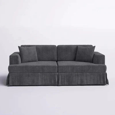 3-Seater Sofa with Cushions, Wood Frame, Pillows &amp; Soft Seating for Modern Living Rooms