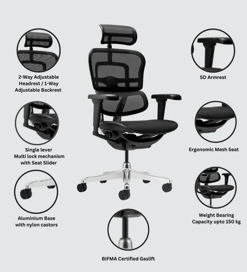 Aura Ultra Luxury High Back Chair