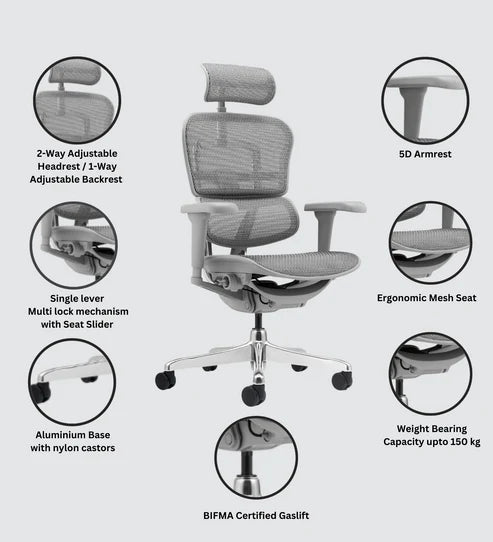 Aura Ultra Luxury High Back Chair