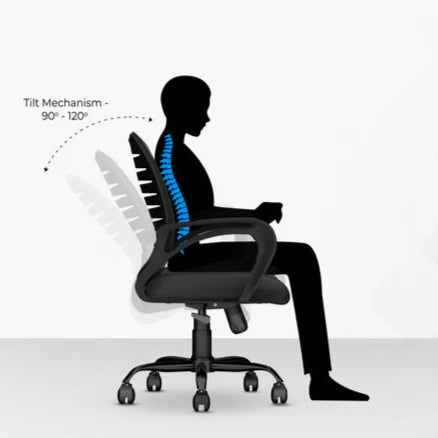 Desire C104 Mesh Mid Back Office Chair (