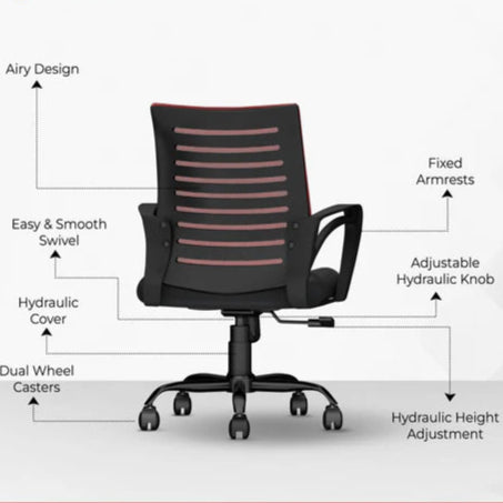 Desire C104 Mesh Mid Back Office Chair