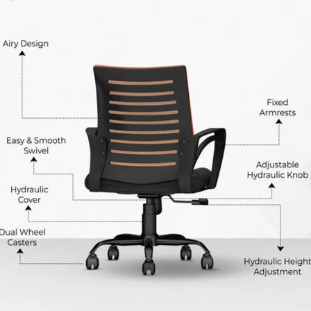 Desire C104 Mesh Mid Back Office Chair