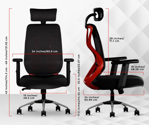 C190 Berlin Ergonomic Mesh Executive Office & Home Chair