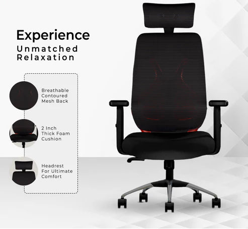 C190 Berlin Ergonomic Mesh Executive Office & Home Chair