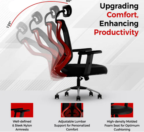 C190 Berlin Ergonomic Mesh Executive Office & Home Chair