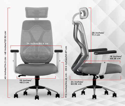 C190 Berlin Ergonomic Mesh Executive Office & Home Chair