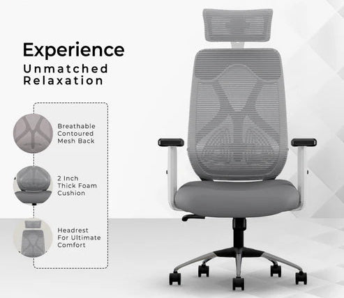 C190 Berlin Ergonomic Mesh Executive Office & Home Chair