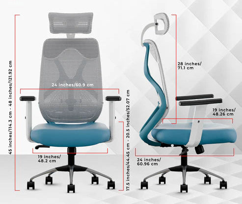 C190 Berlin Ergonomic Mesh Executive Office & Home Chair