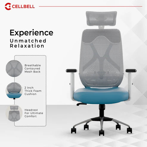 C190 Berlin Ergonomic Mesh Executive Office & Home Chair