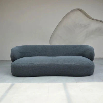 3 Seater Sofa Modern Design Structure Made in Marandi wood with Boucle Fabric &amp; Durable and High Quality Soft Seating for Living Room