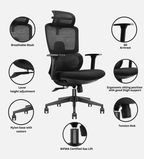 Bravo Luxury Cushion High Back Chair