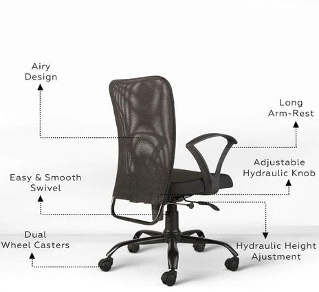Callisto C83 Mesh Mid Back Office Chair