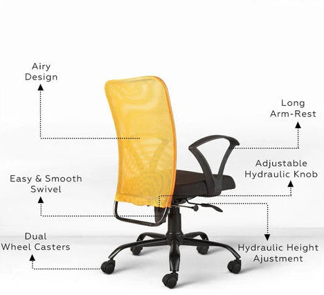 Callisto C83 Mesh Mid Back Office Chair