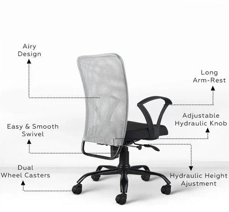 Callisto C83 Mesh Mid Back Office Chair