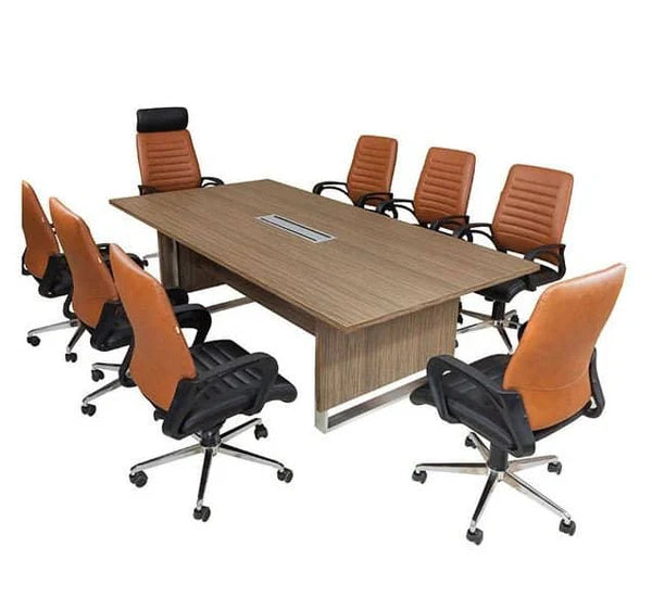 Conference Table with Wire Manager