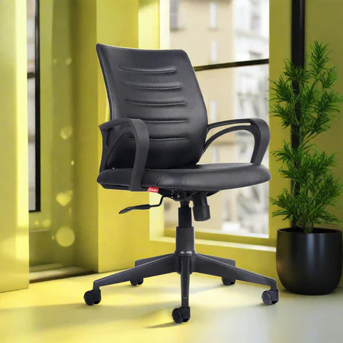 Desire C104 Mid-Back Leatherette Office Chair