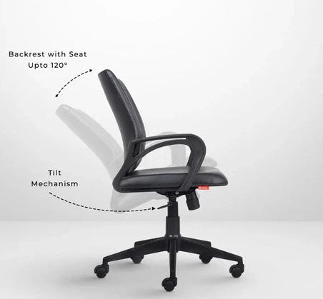 Desire C104 Mid-Back Leatherette Office Chair