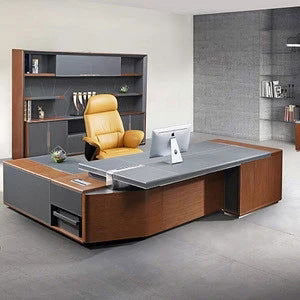 Luxury Director and Executive L Shape Office Table