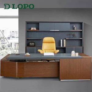 Luxury Director and Executive L Shape Office Table