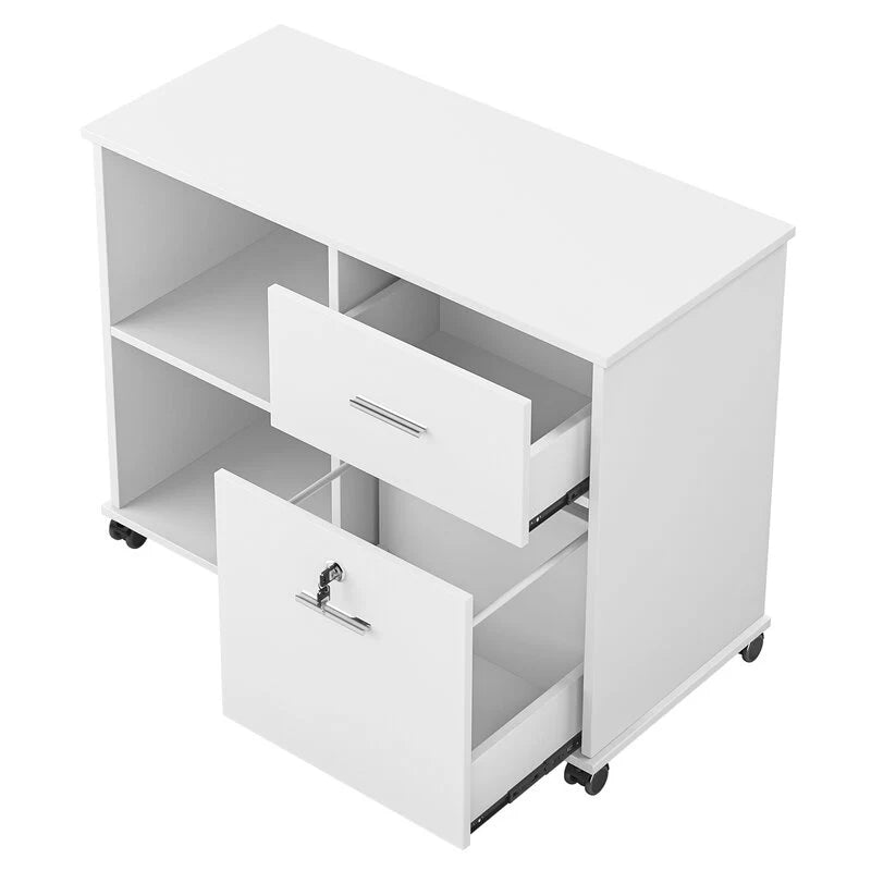 Drawer & Pedestal with Wheel Base
