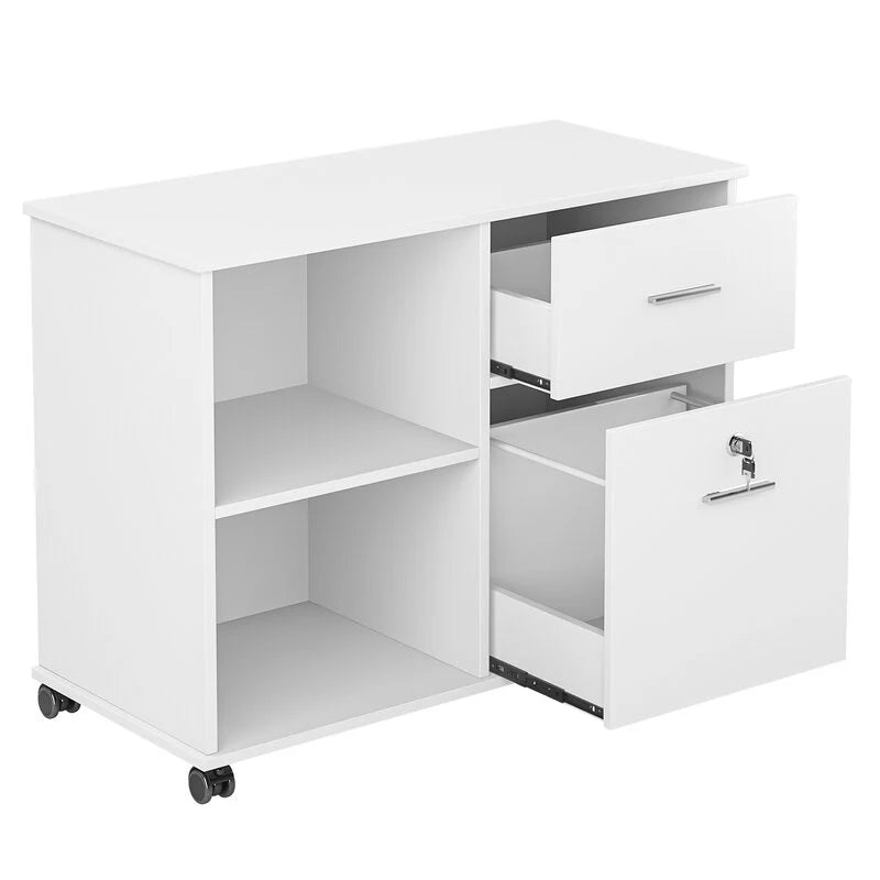 Drawer & Pedestal with Wheel Base