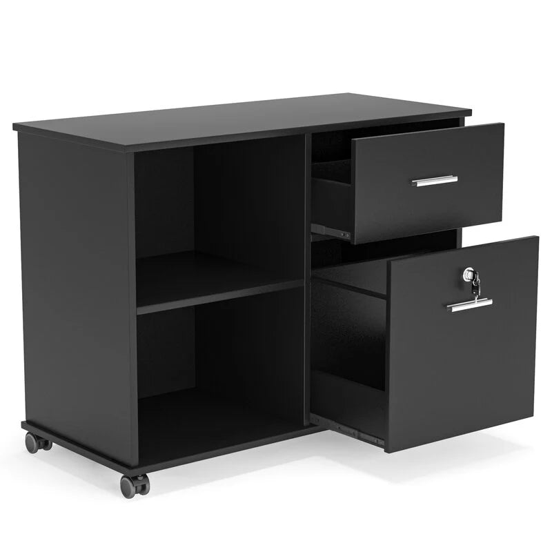 Drawer & Pedestal with Wheel Base