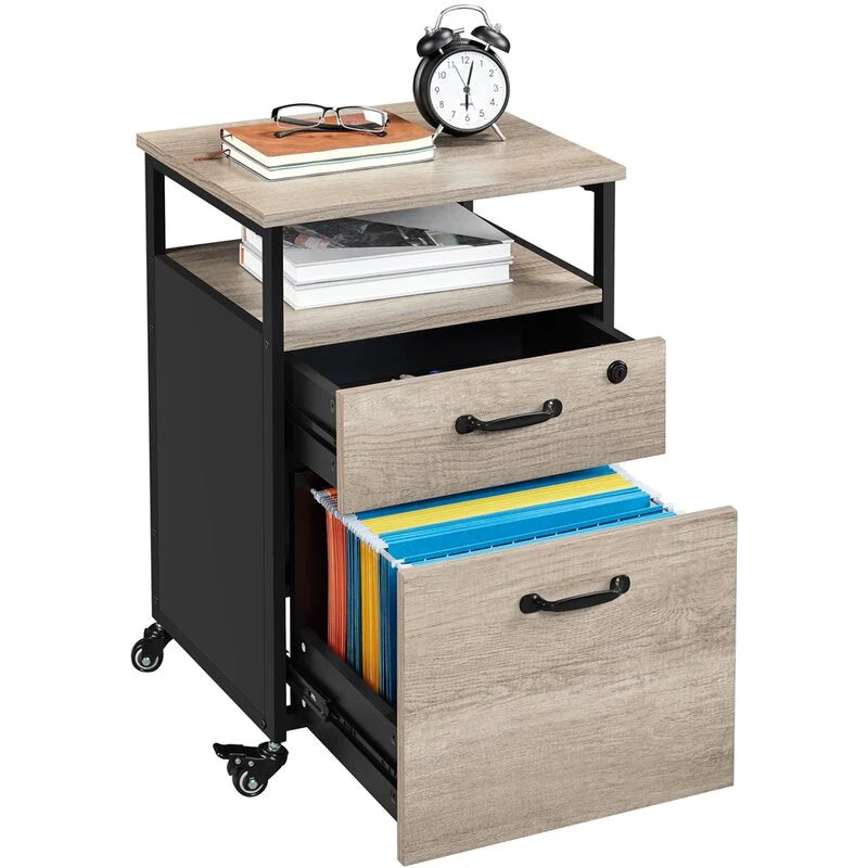 Drawer and Pedestal with Wheel Base