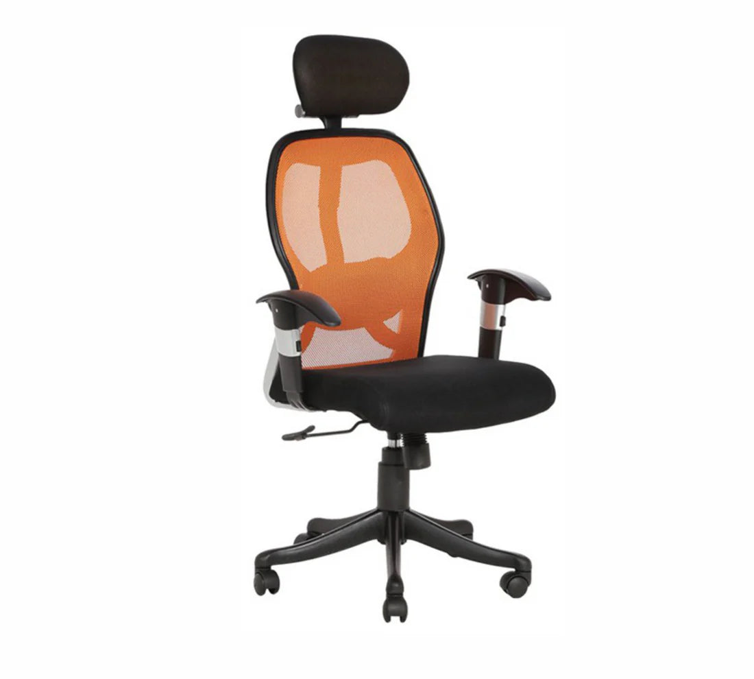Executive Chair with Headrest & Height Adjustable