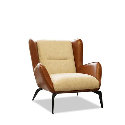 Lounge Chair with ergonomic backrest, stylish seating solution for Homes, cafés, and lobbies