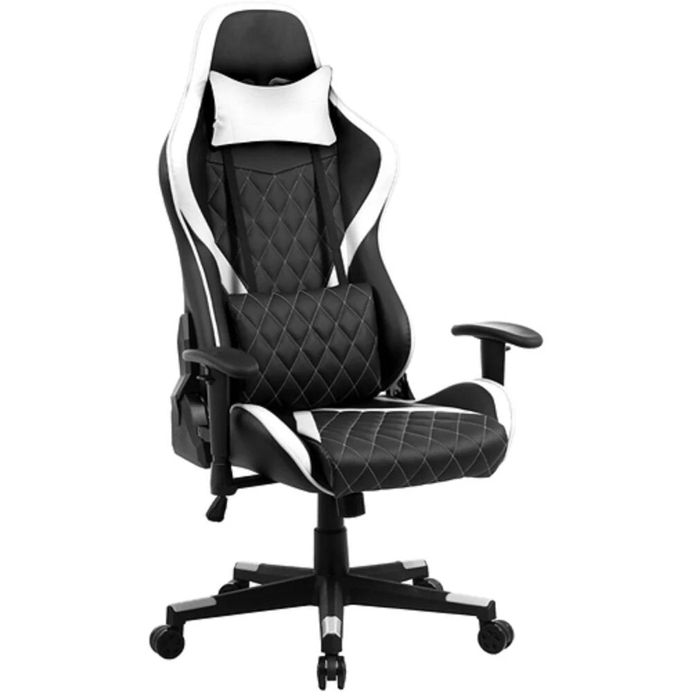 Gaming Chair with Nylon Caster Swivel & Wheel Base