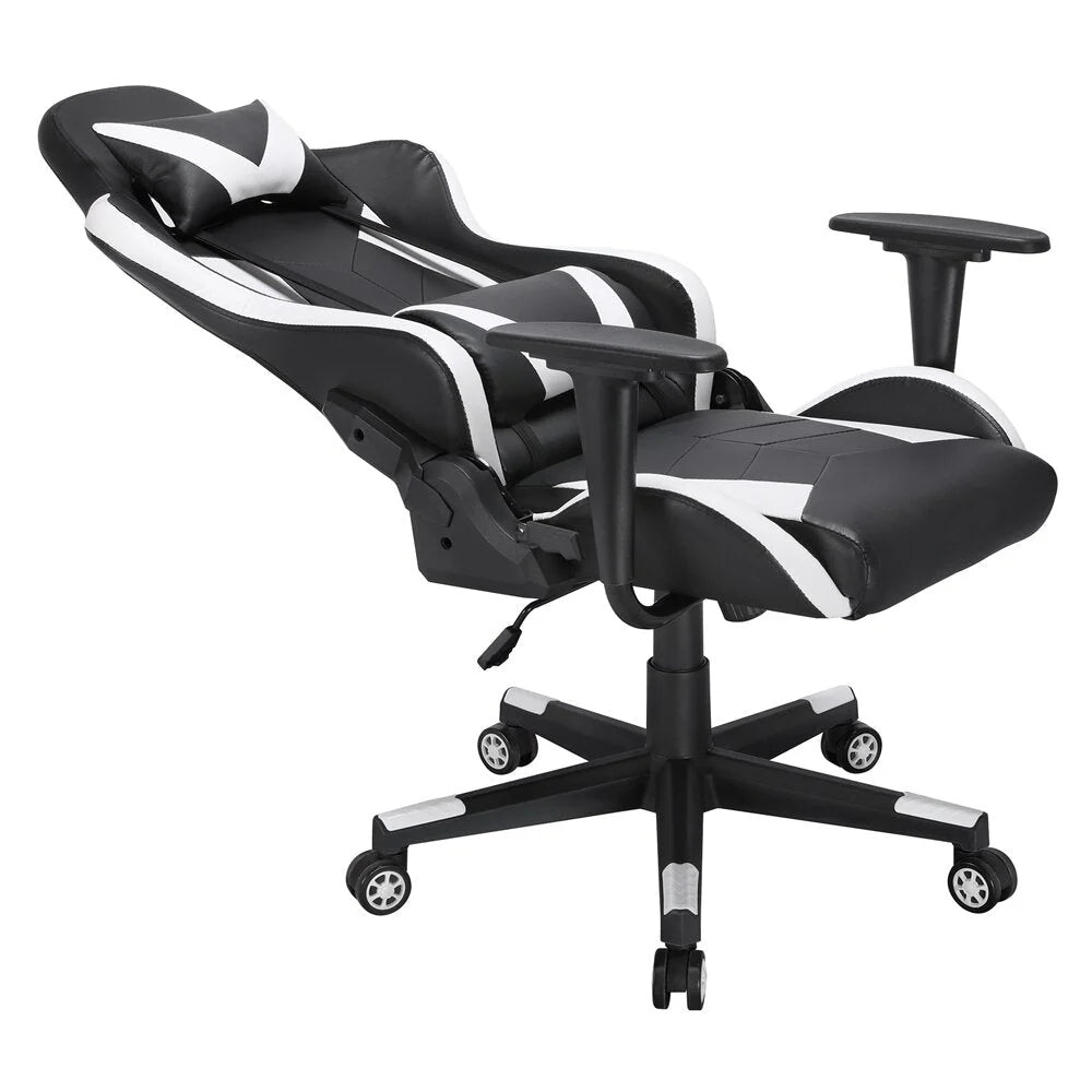 Gaming Chair with Nylon Caster Swivel & Wheel Base