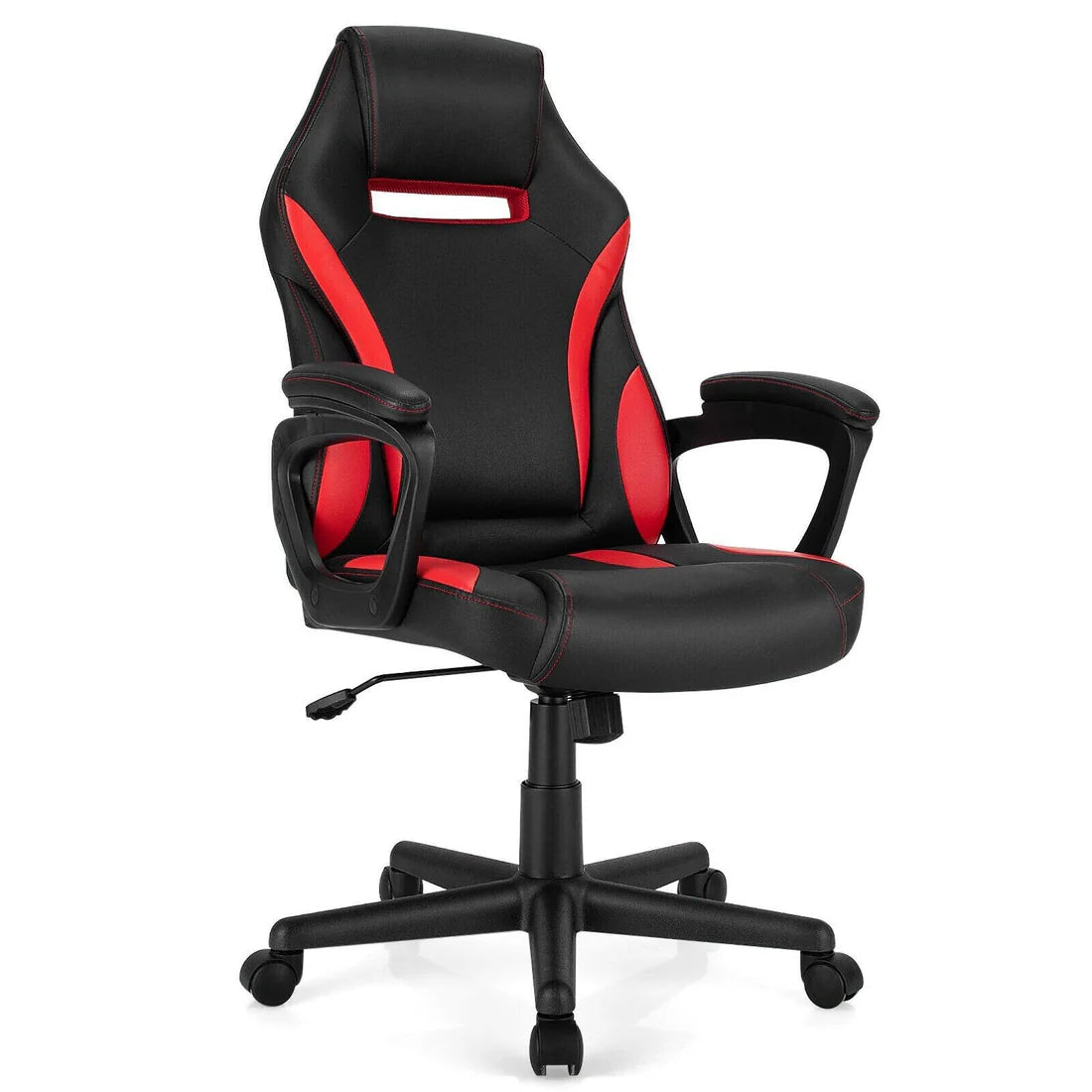 Gaming Chair with Nylon Caster Swivel & Wheel Base
