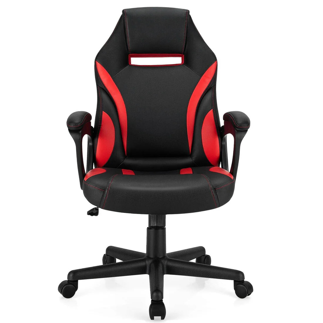 Gaming Chair with Nylon Caster Swivel & Wheel Base