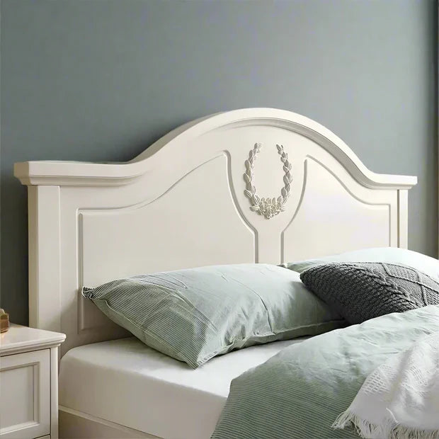 King Size Bed with Headboard without Storage Made In Solid Sheesham Wood