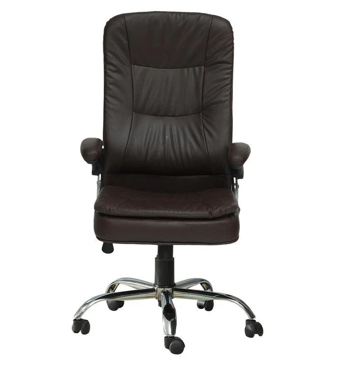 High Back Office Chair Leatherette with armrest