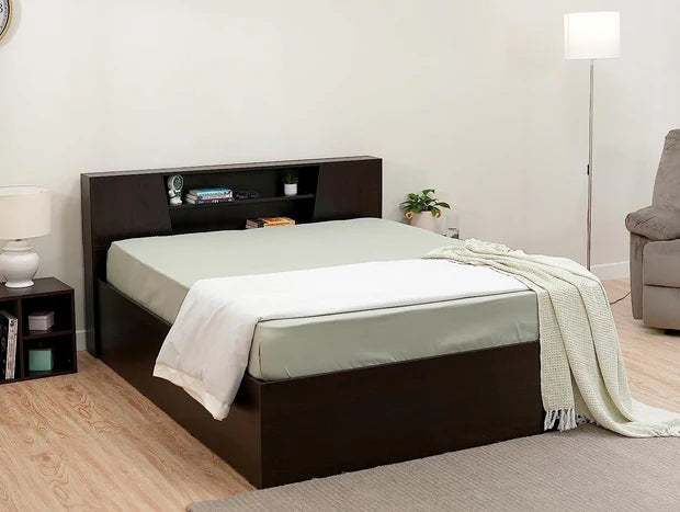 King Size Bed for &amp; Bedroom Solid Wood Frame &amp; Comfortable Sleeping