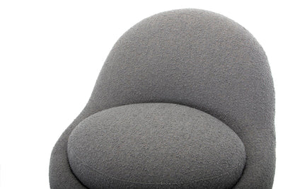 Lounge Chair with Wooden Frame Base