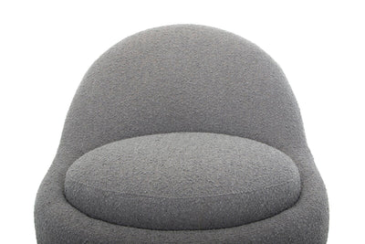 Lounge Chair with Wooden Frame Base