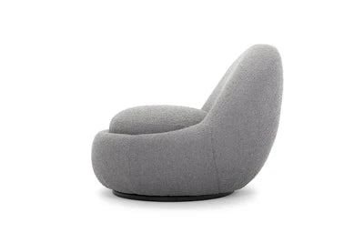 Lounge Chair with Wooden Frame Base