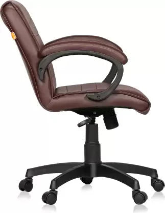 Mid Back Office Chair with Chrome Base