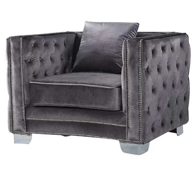 3 Seater Sofa For Home Furniture Made in wooden Frame with Velvet and High Quality for Living Room