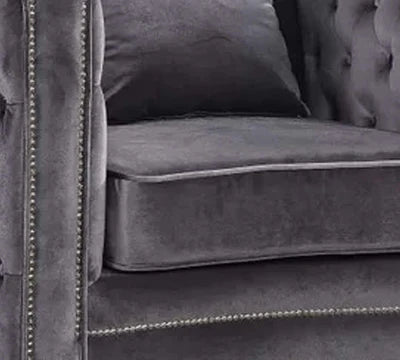 3 Seater Sofa For Home Furniture Made in wooden Frame with Velvet and High Quality for Living Room