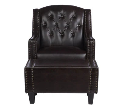 One Seater Sofa Wooden Legs With Ottoman