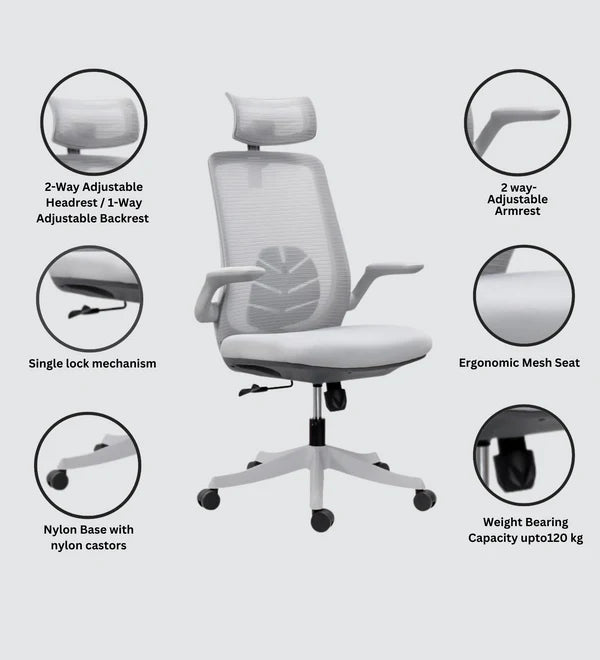Petal Luxury High Back Chair