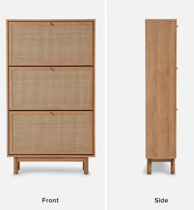 Shoe Cabinet, Storage, Closet Rack for Entryway, with Spacious Cabinet, Shelves