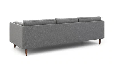3 Seater Luxury Sofas Modern Design with Wooden Frame and Upholstery Suede High Density Foam &amp; Metal Legs