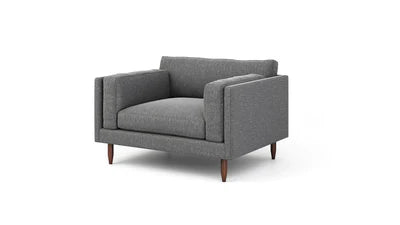3 Seater Luxury Sofas Modern Design with Wooden Frame and Upholstery Suede High Density Foam &amp; Metal Legs