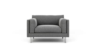 3 Seater Luxury Sofas Modern Design with Wooden Frame and Upholstery Suede High Density Foam &amp; Metal Legs