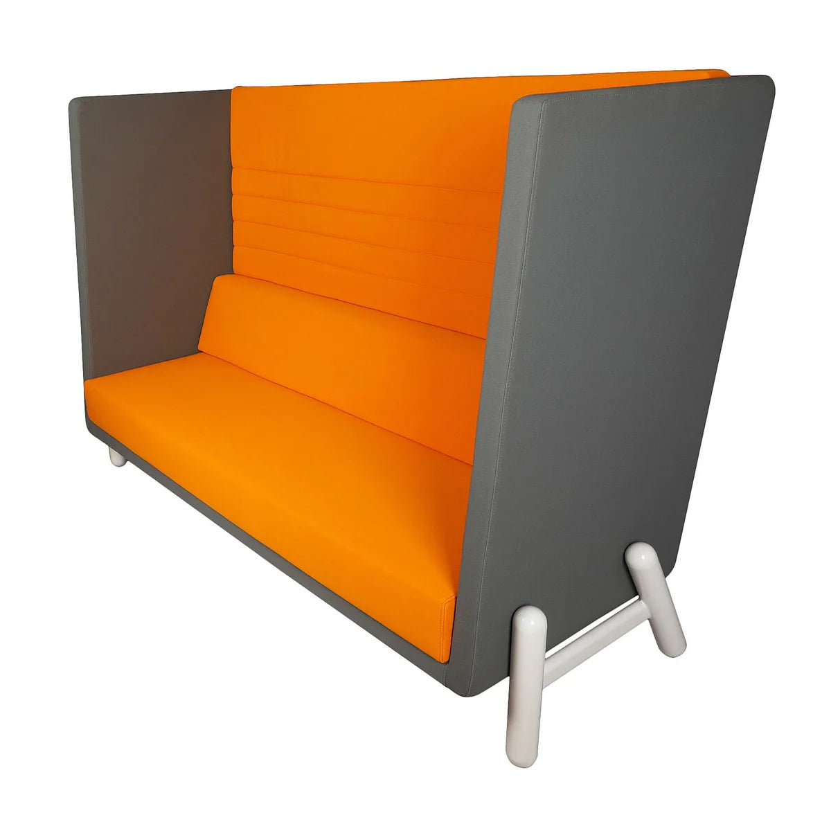 3 Seater Sofa For Office Furniture Modern Design Made in Wooden Frame with Febric and High Desnity Foam and Metal Legs