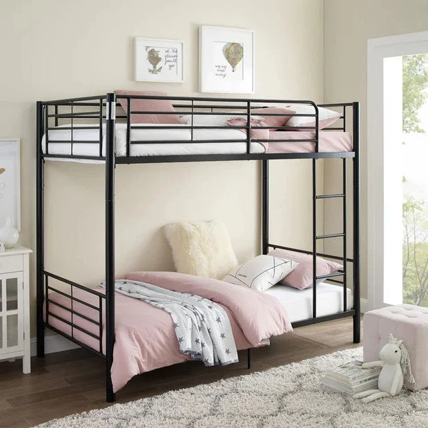 Twin over Twin Metal Bunk Bed